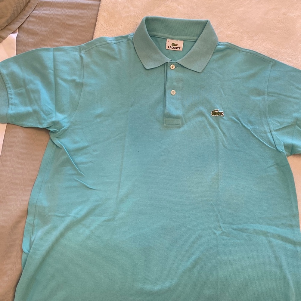 Lacoste mens 2 button polo in Lacoste size 5